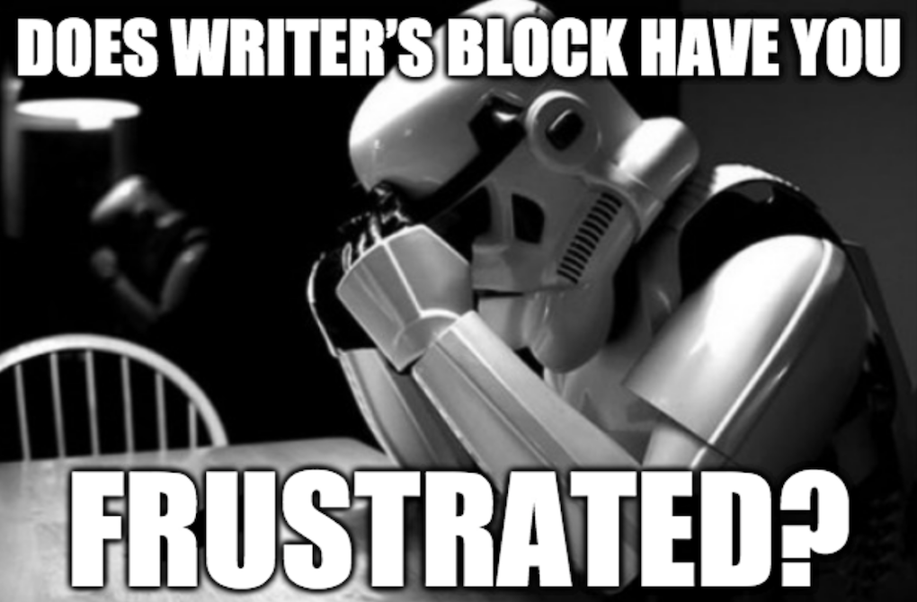 The Jedi Solution to Writer’s Block